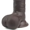 LoveToy SlidingSkin Gode Sliding Skin 15 x 4.8 cm Marron